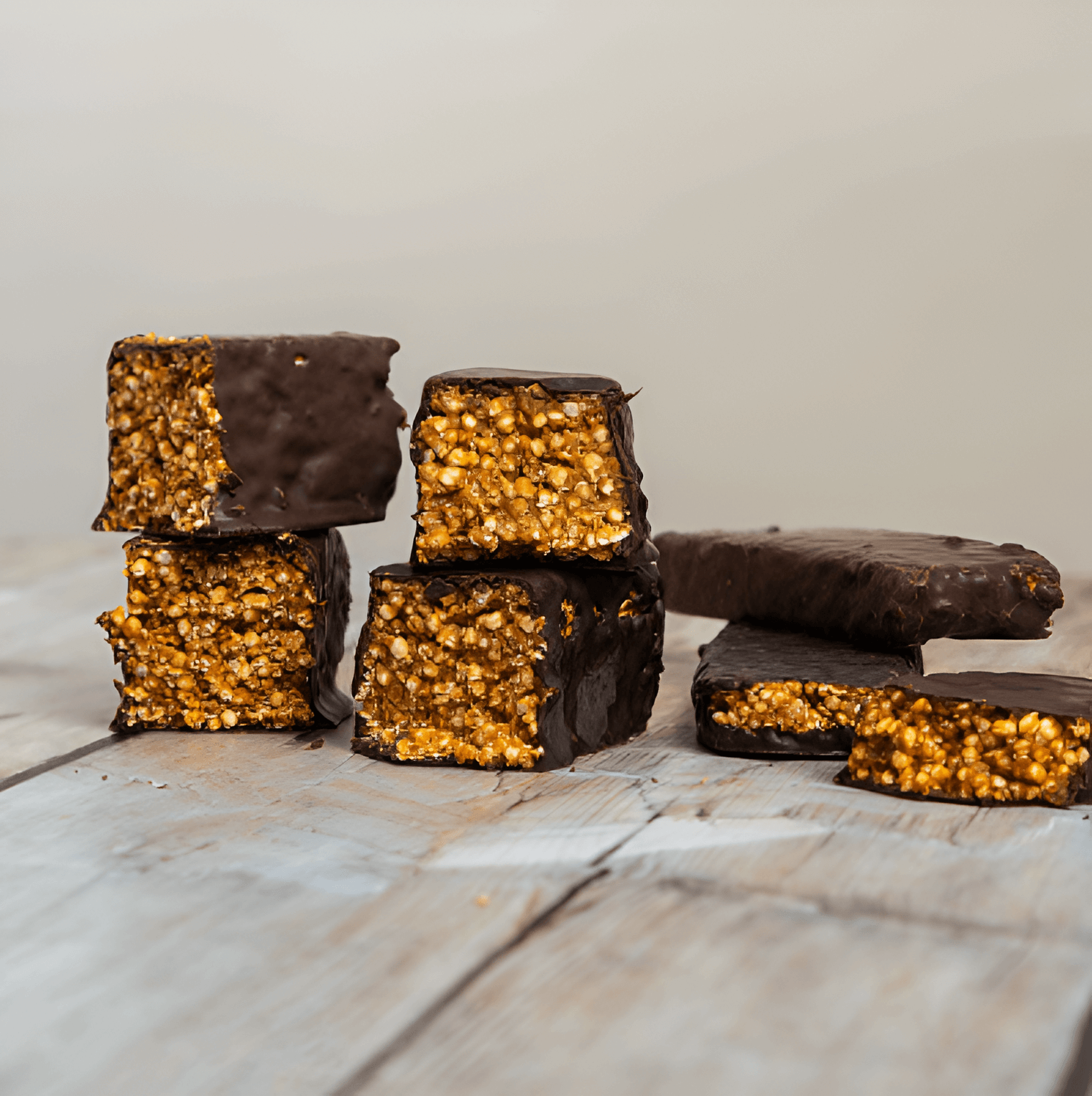 Barra de quinoa con manjar 100gr